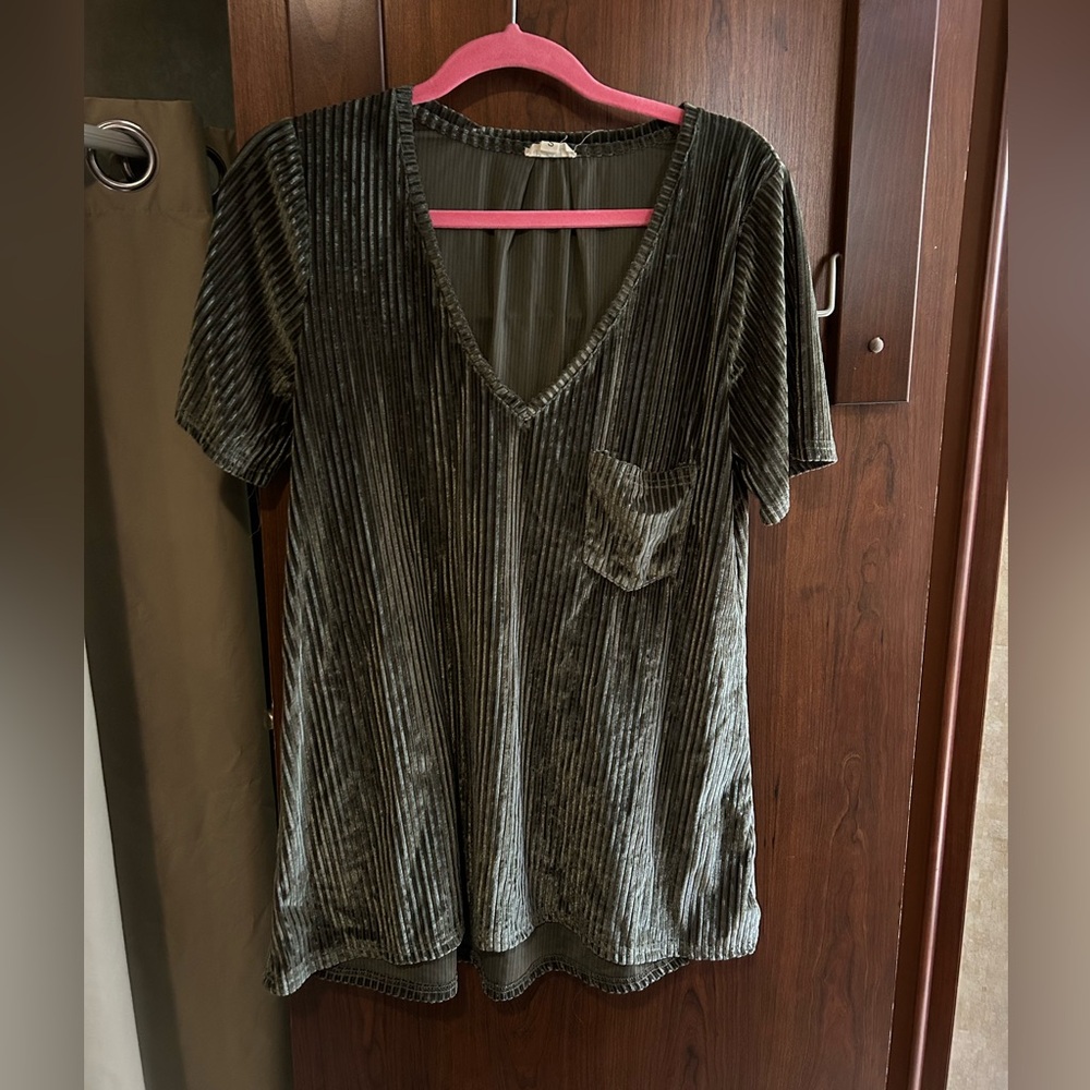Pol V Neck Tee Tunic